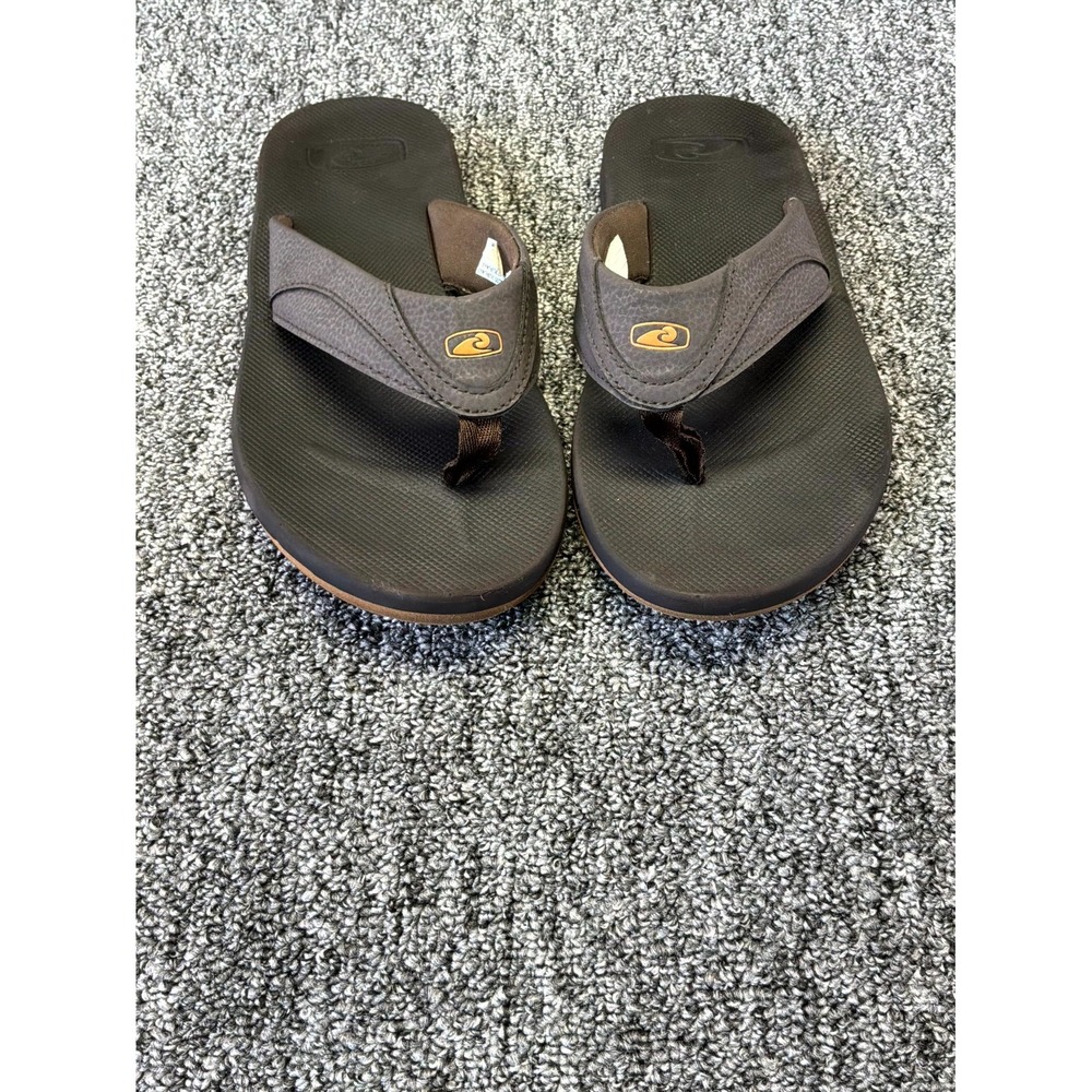 Reef Fanning Mens US 11 Sandals Brown Gum Slip On Comfort Flip Flops Outdoor